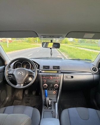 Mazda 3 cena 8300 przebieg: 190168, rok produkcji 2006 z Bartoszyce małe 154